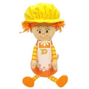 Jay At Play Little Miss Muffin Doll 16 Inch Pop Flip Plush Toy Orange Yellow